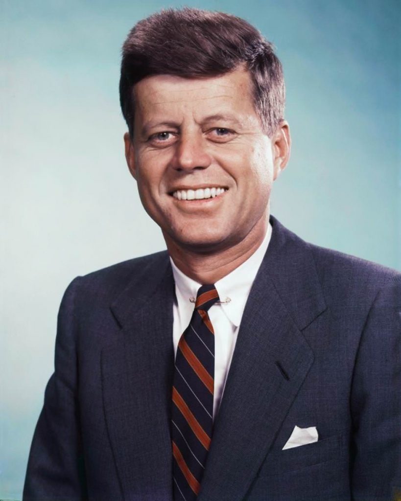 JFK's winning smile