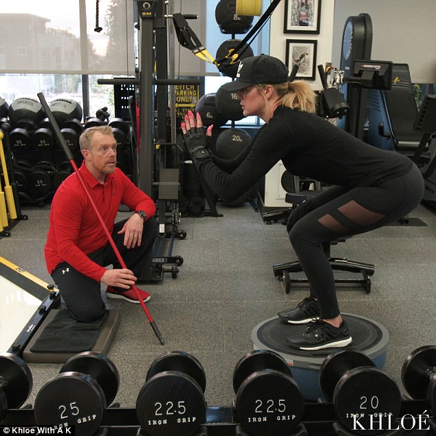 Gunnar Peterson and Khloé Kardashian