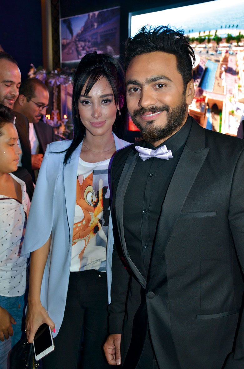 Tamer Hosny And Wife Tamer Hosny And Wife