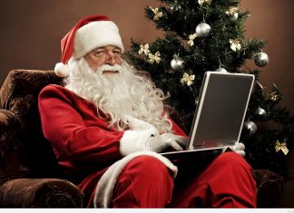 Bored Santa