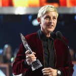 Ellen Degeneres, winner of Favorite Daytime TV Host, Favorite Animated Movie Voice and Favorite Comedic Collaboration Awards