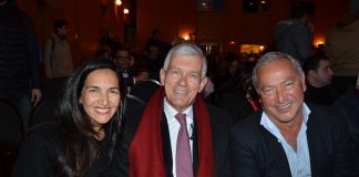 Mr. & Mrs. André Parant & Samih Sawiris