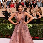 Taraji P. Henson in Reem Acra