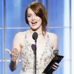 Emma Stone for Best Performance by an Actress in a Motion Picture - Musical or Comedy for her role in "La La Land"