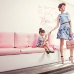 Top & skirt by Fyodor Golan, available at HIP. Pearl wearing top & necklace, available at H&M.