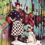 Skirt by Essentiel Antwerp and top by Amuse, available at Maison 69. Earrings available at Maison 69. White car available at Hedeya.