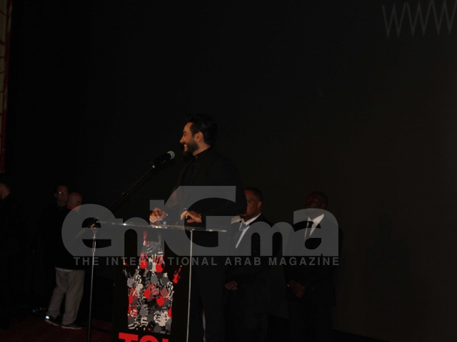 Tamer Hosny's Hand and Foot Print at the TCL Chinese Theater