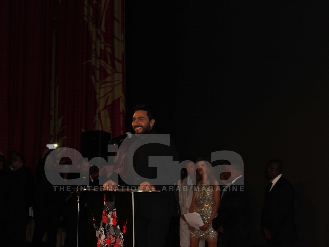 Tamer Hosny's Hand and Foot Print at the TCL Chinese Theater