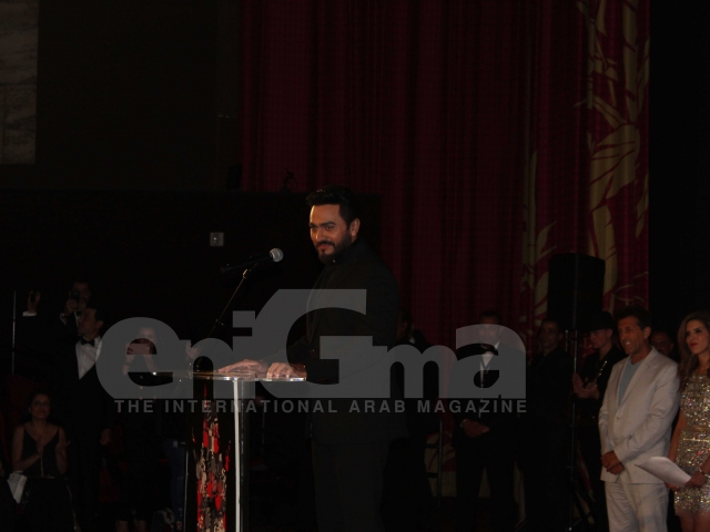 Tamer Hosny's Hand and Foot Print at the TCL Chinese Theater