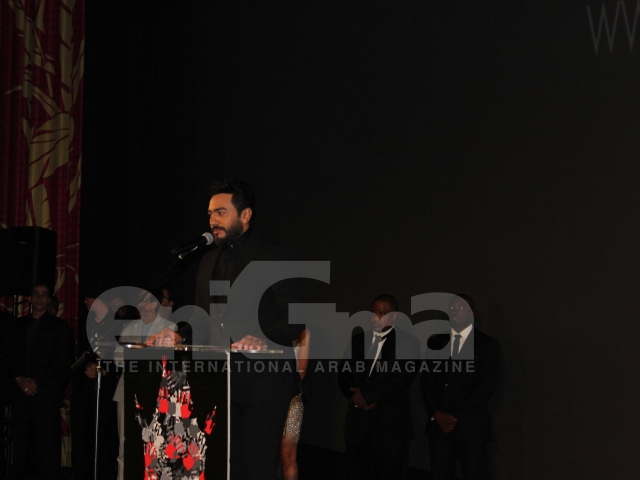Tamer Hosny's Hand and Foot Print at the TCL Chinese Theater