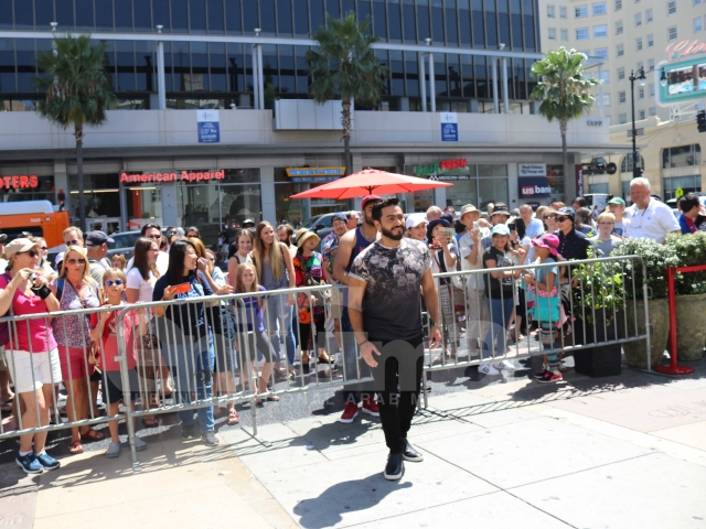 Tamer Hosny's Hand and Foot Print at the TCL Chinese Theater