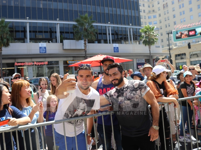 Tamer Hosny's Hand and Foot Print at the TCL Chinese Theater