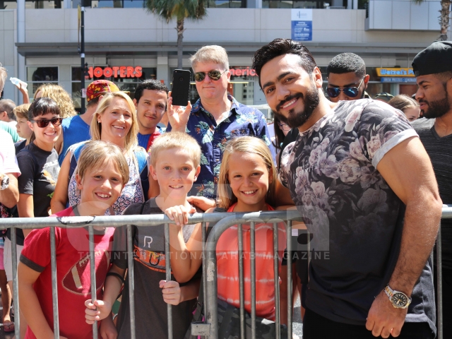Tamer Hosny's Hand and Foot Print at the TCL Chinese Theater