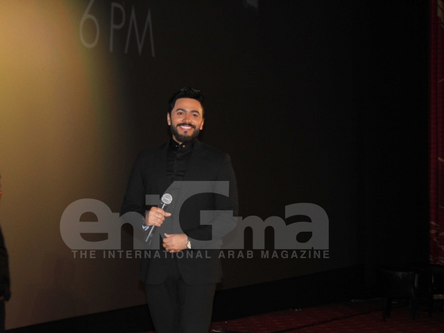 Tamer Hosny's Hand and Foot Print at the TCL Chinese Theater