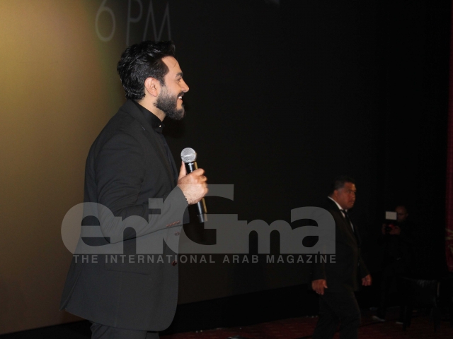 Tamer Hosny's Hand and Foot Print at the TCL Chinese Theater