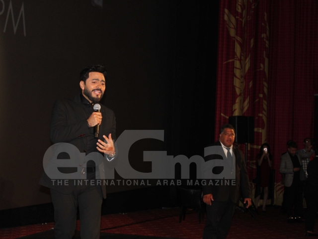 Tamer Hosny's Hand and Foot Print at the TCL Chinese Theater