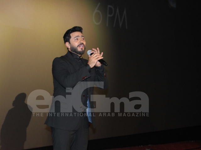 Tamer Hosny's Hand and Foot Print at the TCL Chinese Theater
