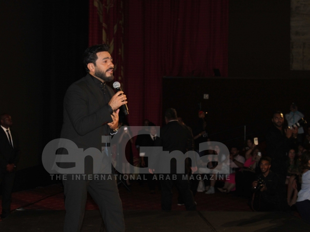 Tamer Hosny's Hand and Foot Print at the TCL Chinese Theater