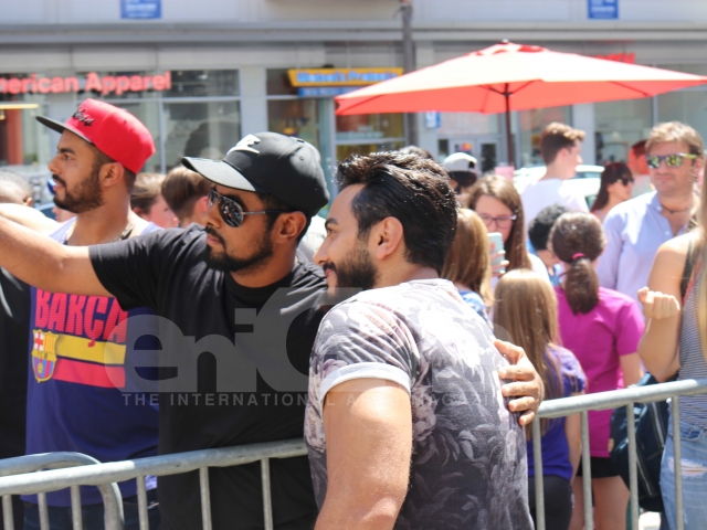 Tamer Hosny's Hand and Foot Print at the TCL Chinese Theater