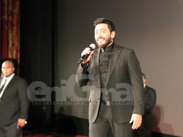 Tamer Hosny's Hand and Foot Print at the TCL Chinese Theater