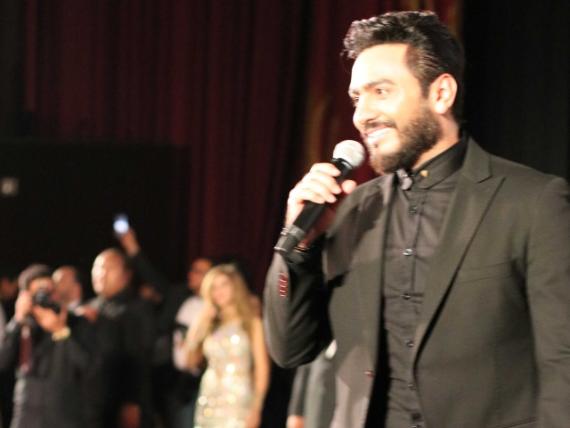 Tamer Hosny's Hand and Foot Print at the TCL Chinese Theater