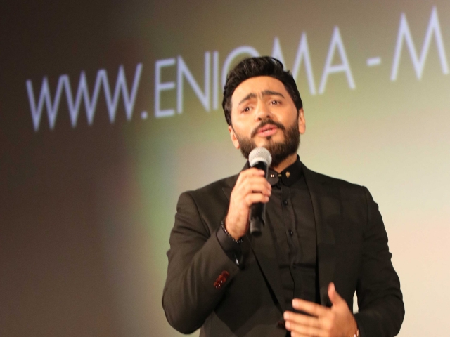 Tamer Hosny's Hand and Foot Print at the TCL Chinese Theater