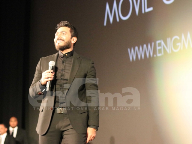 Tamer Hosny's Hand and Foot Print at the TCL Chinese Theater