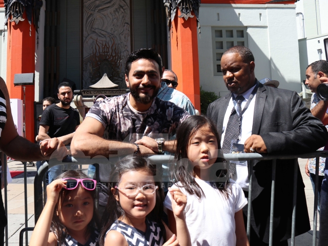 Tamer Hosny's Hand and Foot Print at the TCL Chinese Theater