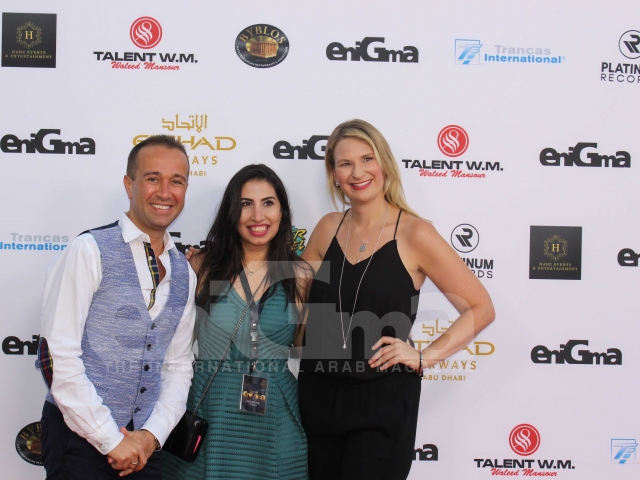 Tamer Hosny's Hand and Foot Print at the TCL Chinese Theater
