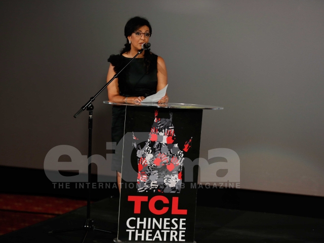 Tamer Hosny's Hand and Foot Print at the TCL Chinese Theater