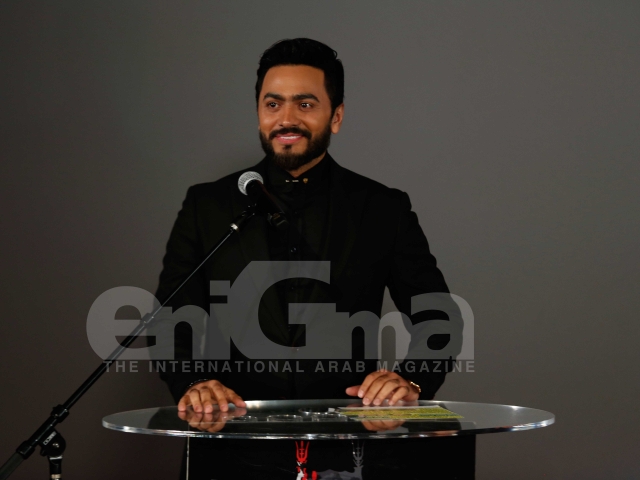 Tamer Hosny's Hand and Foot Print at the TCL Chinese Theater