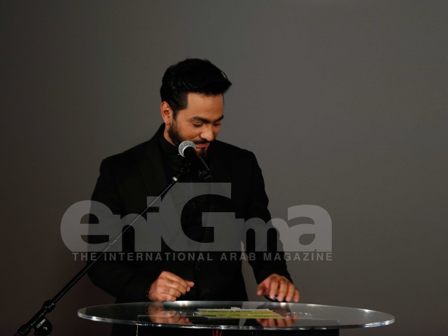 Tamer Hosny's Hand and Foot Print at the TCL Chinese Theater