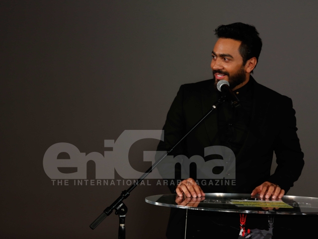 Tamer Hosny's Hand and Foot Print at the TCL Chinese Theater