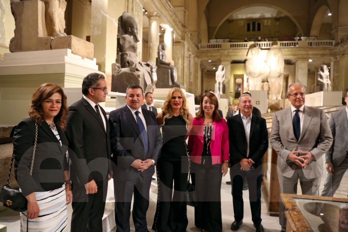Sahar-Talaat-Mostafa,-H.E.-Dr.-Khaled-El-Anany,-Dr.-Ossama-Heikal,-Youssra,-H.E.-Minister-Ghada-Waly,-Mr.-Samih-Sawiris,-H.E.-Hisham-El-Sherif.JPG