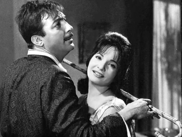 Roshdy Abaza & Shadia in El Zoga Talatashar (The Thirteenth Wife)