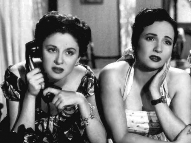 Faten Hamama & Shadia in Mawead Ma’ El Hayah (A Date with Life)