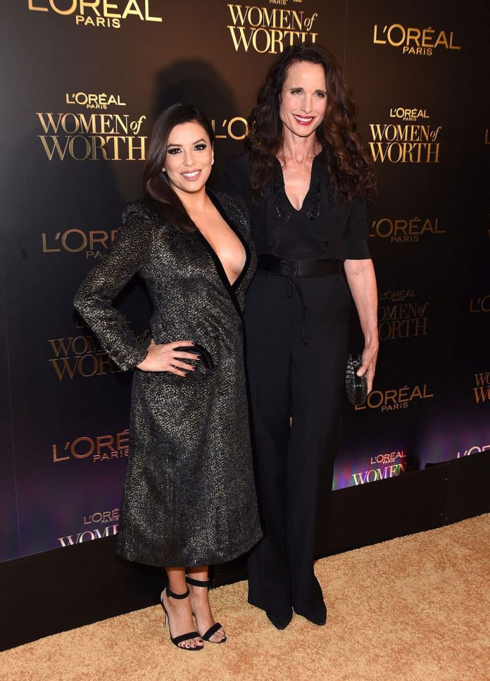 Eva Longoria & Andie MacDowell