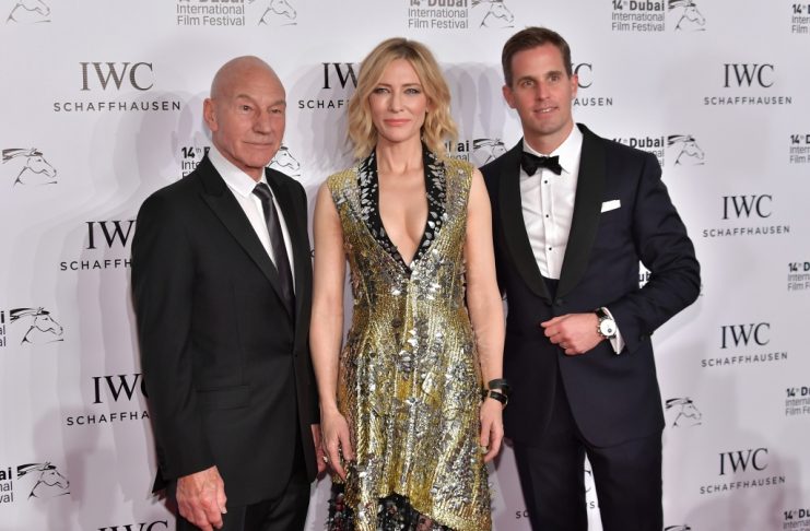 Patrick Stewart, Cate Blanchett & Mr. Christoph Grainger-Herr