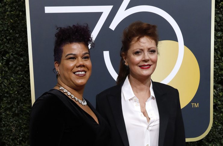 Activist Rosa Clemente & actress Susan Sarandon