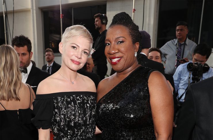 Michelle Williams & activist Tarana Burke