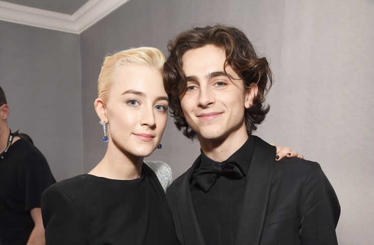 Saoirse Ronan & Timothée Chalamet