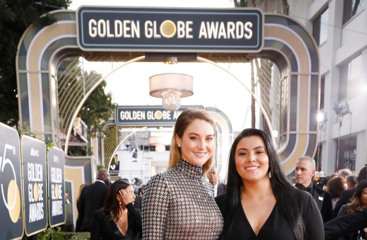 Shailene Woodley & activist Calina Lawrence