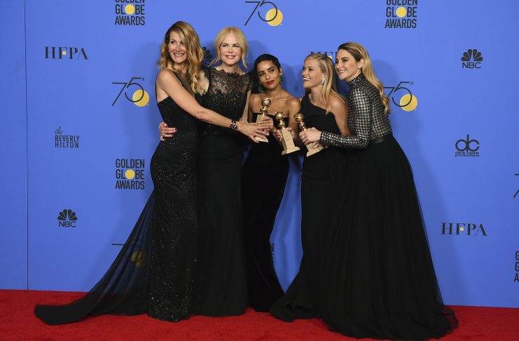 Laura Dern, Nicole Kidman, Zoe Kravitz, Reese Witherspoon & Shailene Woodley
