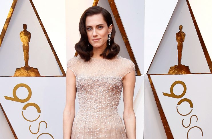 Allison Williams in Armani Prive