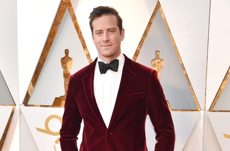 Armie Hammer in Giorgio Armani