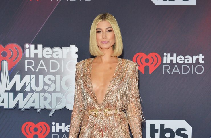 Haley Baldwin in Zuhair Murad