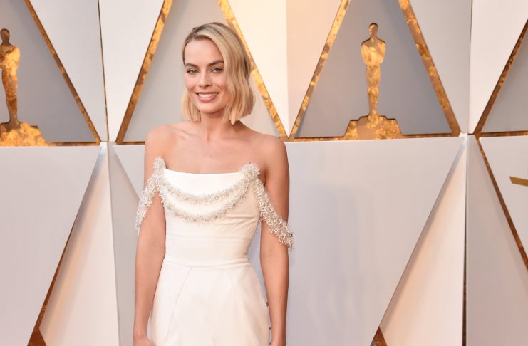 Margot Robbie in Chanel Haute Couture