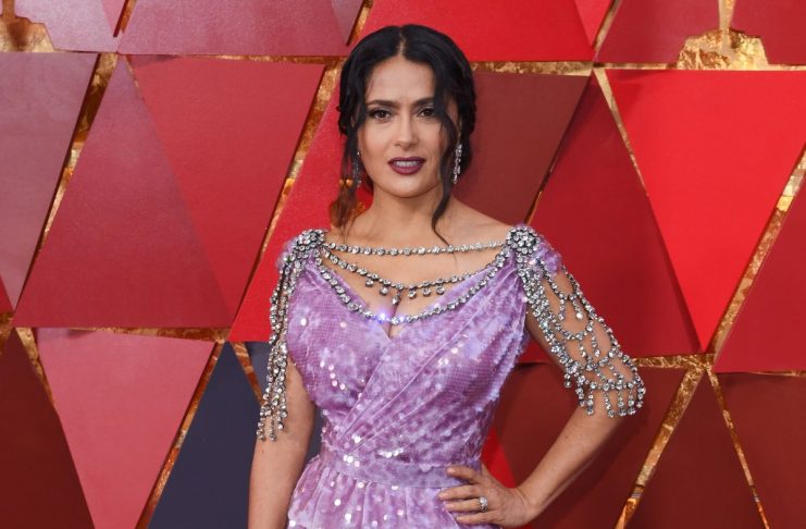 Salma Hayek in Gucci