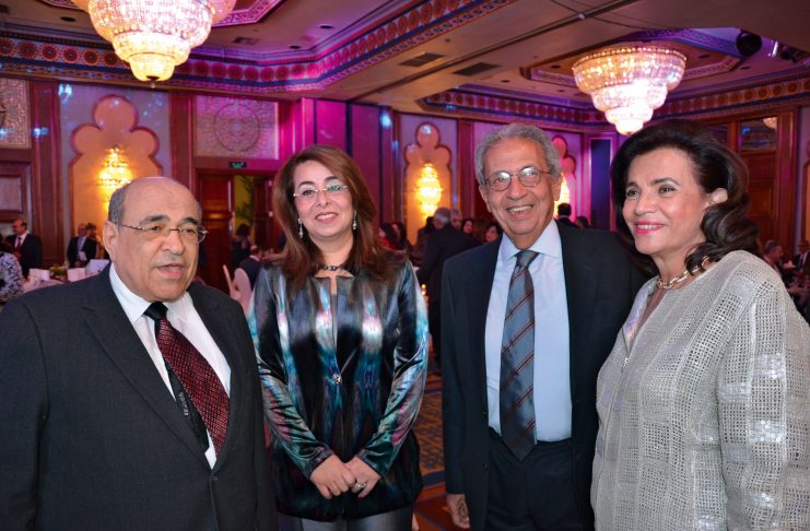 Mostafa El Fekki, Ghada Wally, Amr Mousa & Ms. Laila Mousa