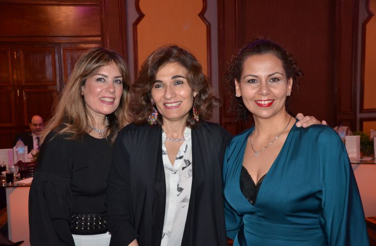 Ms. Nayra Tawfik, Ms. Amira Abo El Magd & Ms. Rabab Mahdy
